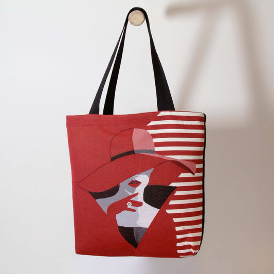 Borsa DONNA CON CAPPELLO