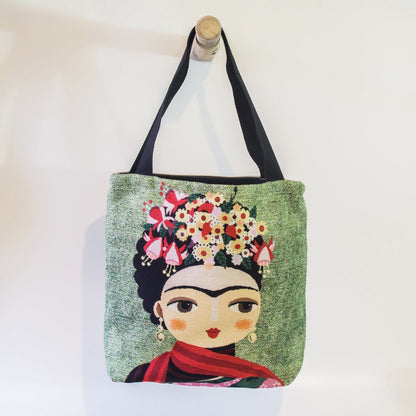 Borsa illustrazione FRIDA